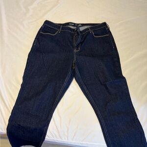 Old Navy Women's Dark Blue Skinny Jeans
